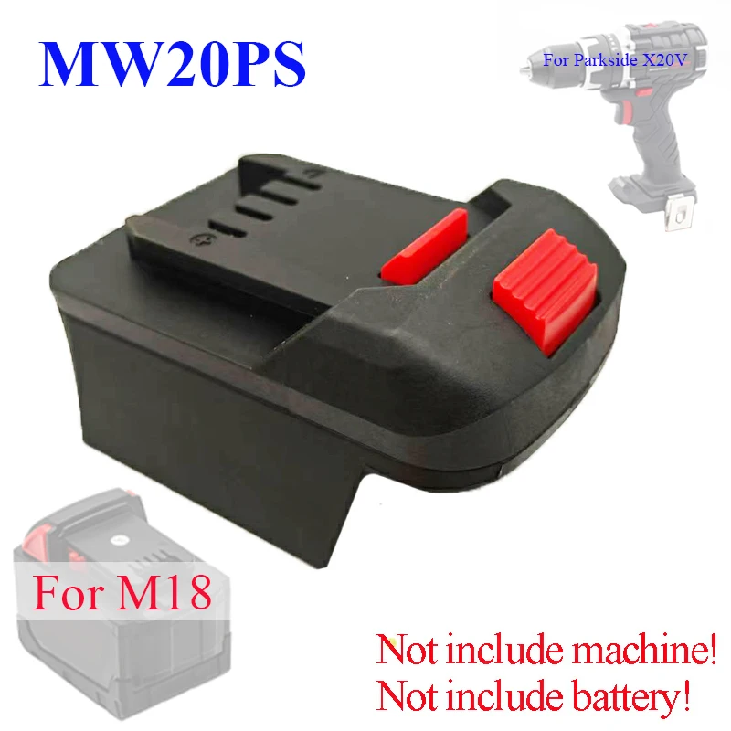 Power Tool Parts For Makita For DeWalt For Milwaukee For M18 For Bosch For Einhell Lithium Battery Converter For Parkside X20V - view 4