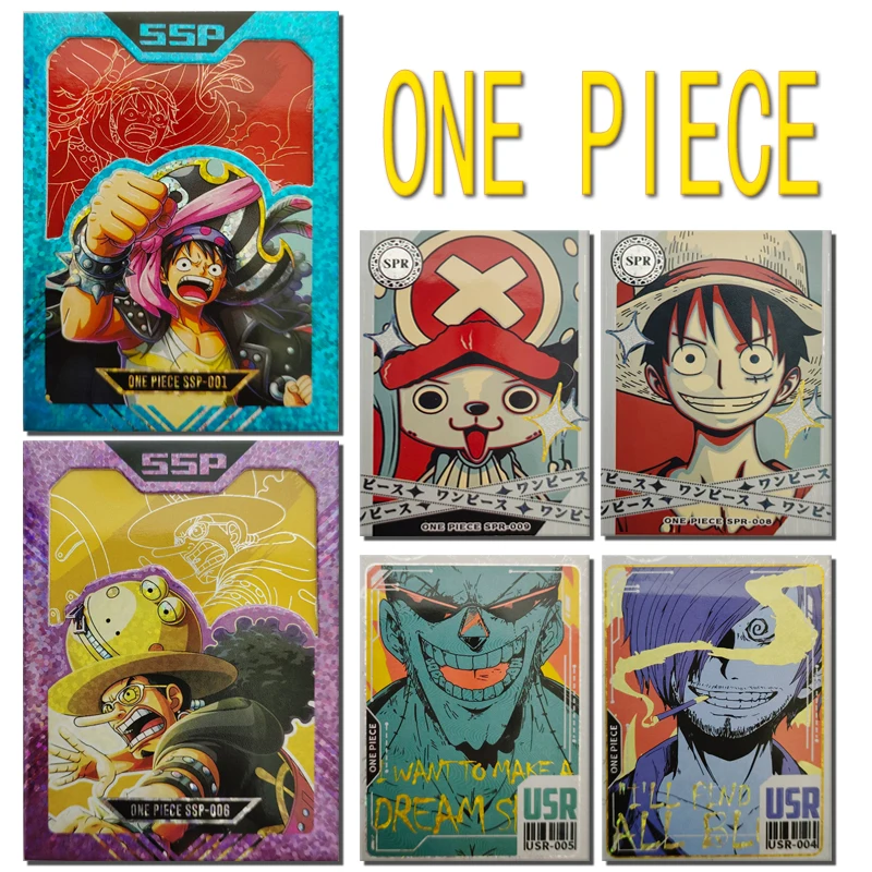 

ONE PIECE Phantom of The Hero SSP USR SPR Card Monkey D Luffy Nami Usopp Tony Tony Chopper Game Collection Birthday Gifts