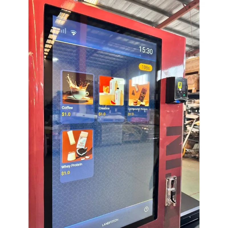 الشركة المصنعة لآلة بيع مسحوق البروتين في صالة الألعاب الرياضية وآلة بيع مسحوق البروتين في صالة الألعاب الرياضية