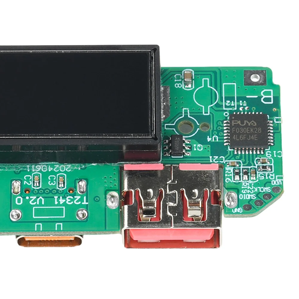 22,5W PD QC Schnelllade-Powerbank-Modul TFT-Farbdisplay Dual-USB Typ C 3,7V Lithium-Batterie DIY-Ladeplatine SCP VOOC – Detail 14