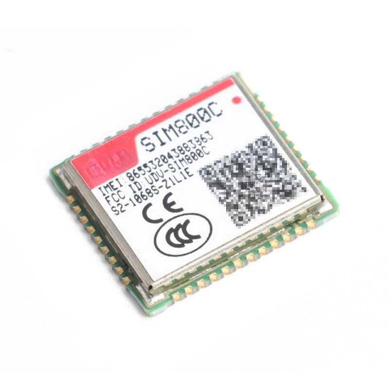 

5pcs SIM800C quad-band GSM/GPRS module, wireless transceiver chip