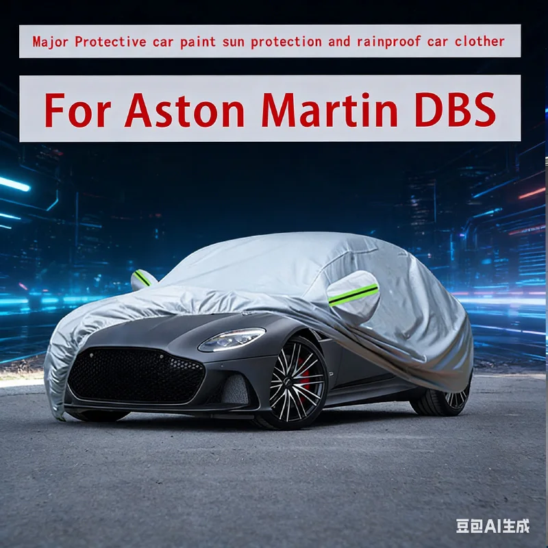 for Aston Martin DBS outdoor protection full vehicle cover, snow cover, sunshade, waterproof, dustproof external decoration