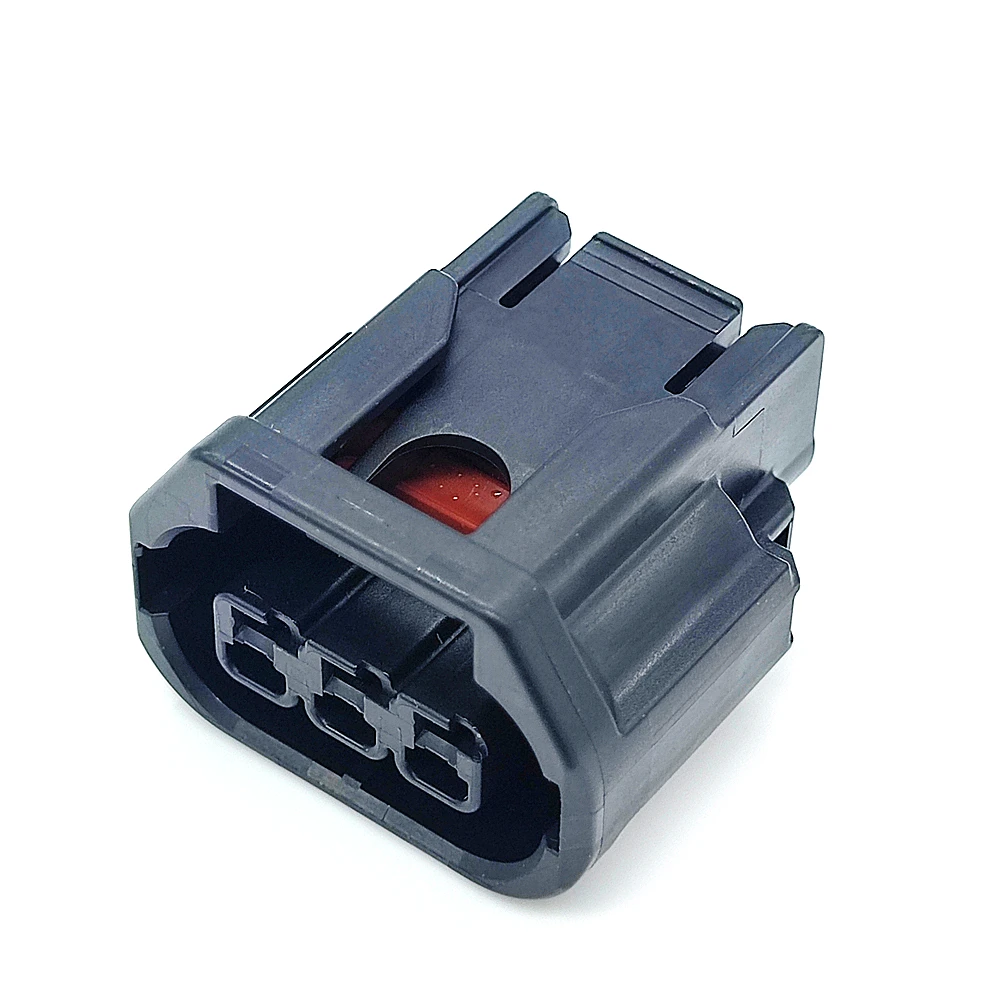 6189-7494 3 Pin Waterproof Automotive Connector Female HX Series 1.5mm PBT Black for Sensor Wiring