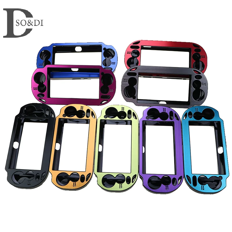 Plastic + Aluminium Hard Case Cover Skin Protective Shell For PSVita1000 /PS Vita 1000 /PSV1000 Controller Case Accessories
