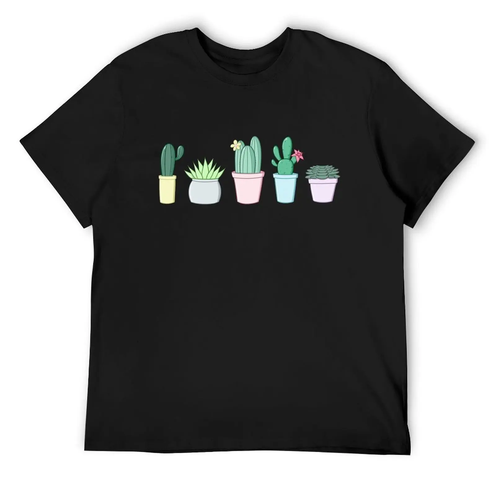 

Cacti & Succulents T-Shirt graphic tee shirt sports fans anime stuff men t shirts high quality
