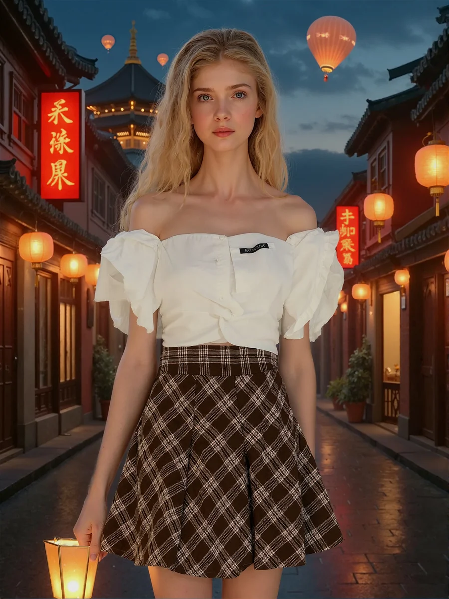 Faldas plisadas Vintage para mujer, malla en capas, tul de retales, elegante, elegante, con volantes, fluido, banquete, fiesta de graduación, moda