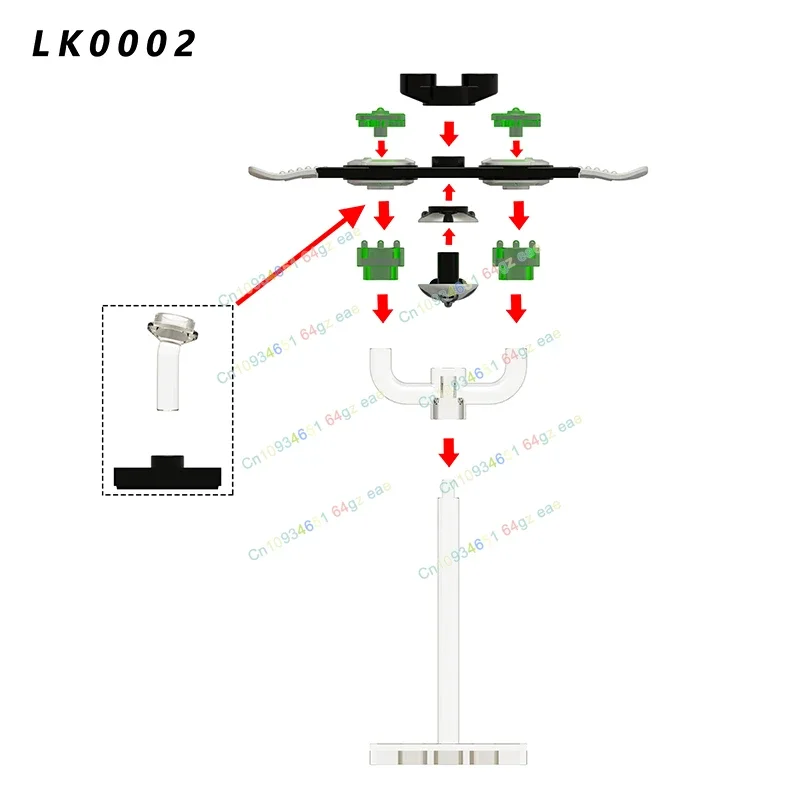 

LK0001 LK0002 Movie Action Figures MOC Cartoon Figures Assembly Scene Building Blocks Toys for Kids Birthday Gifts