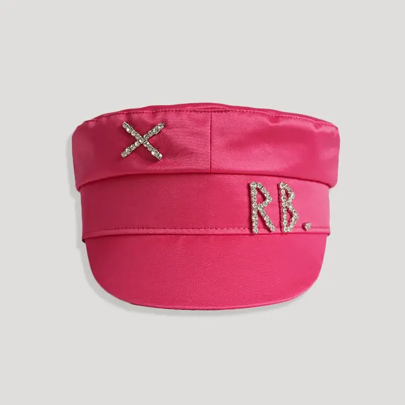 Y2K Brand Collection Chic PU Cotton Newsboy Hats for Women Flat Militray Caps Baker Boy Hat with Logo Sombreros De Mujer - Image 13