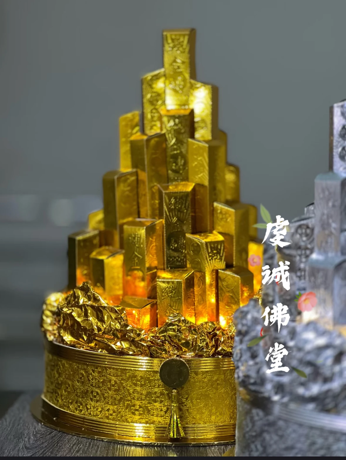 coffret-d'offrandes-artisanales-pour-animaux-de-compagnie-avec-billets-en-papier-a-bruler-papier-jaune-barres-d'or-et-argent-fantome-pour-les-ceremonies-d'offrande-qingming