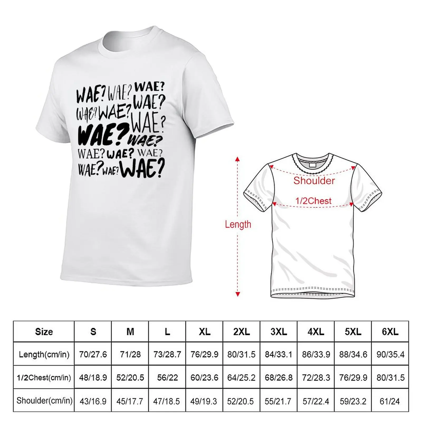 T-Shirt men Whae? cotton t t shirt shirt cotton 100% man