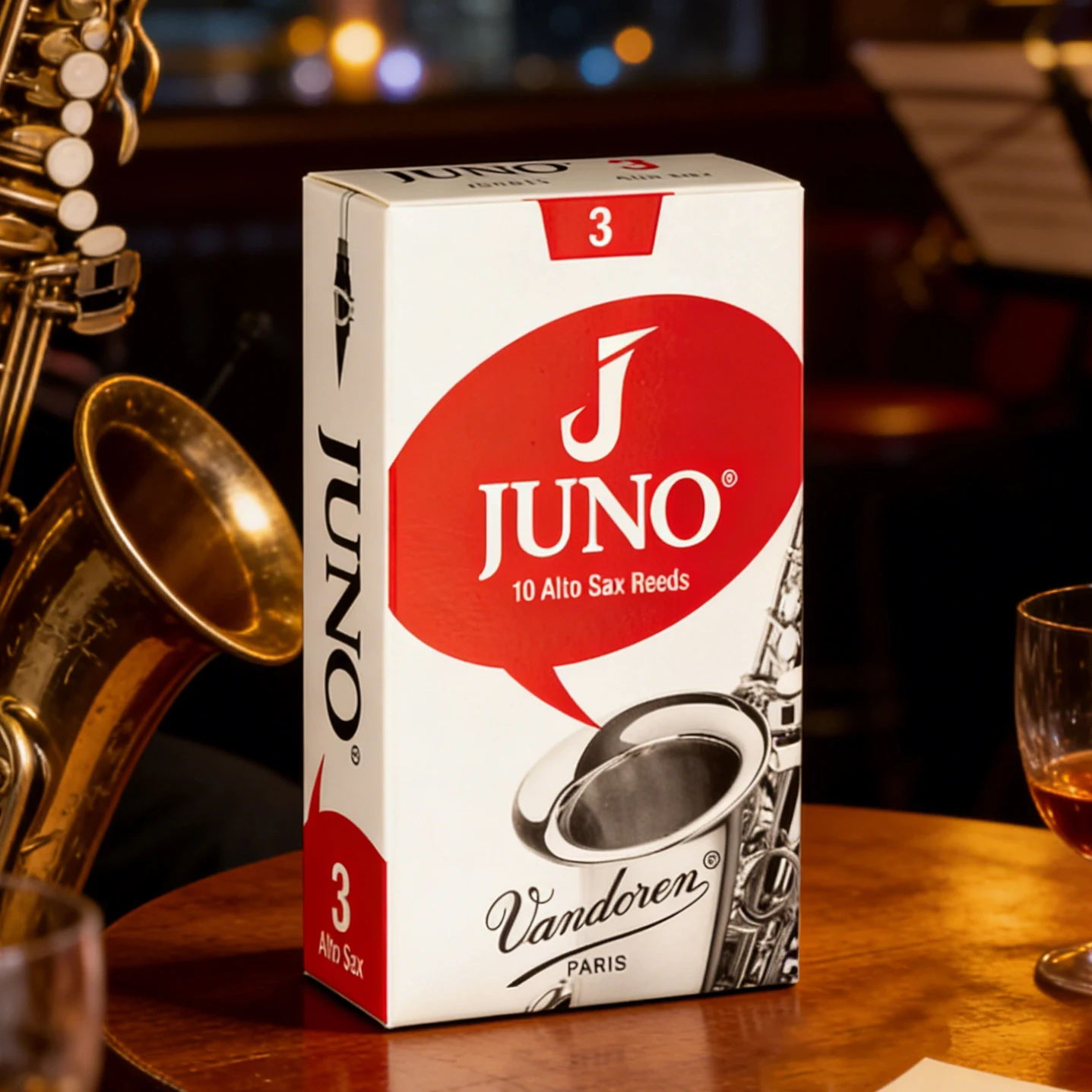 VANDOREN JUNO Saxophone Reeds Alto Tenor SAX Bb Clarinet Reed Original from France.