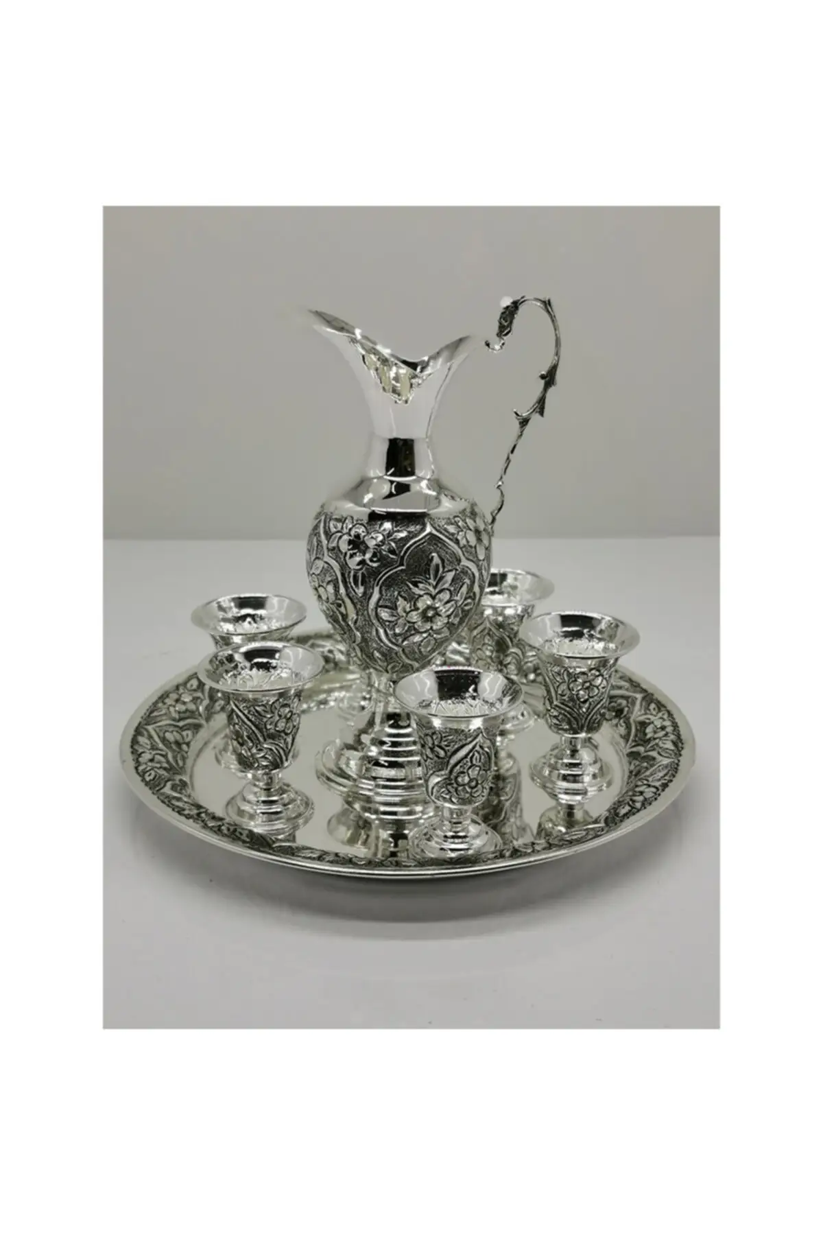 Silver plated ottoman inlay Zem team Cooper Luxury Cups