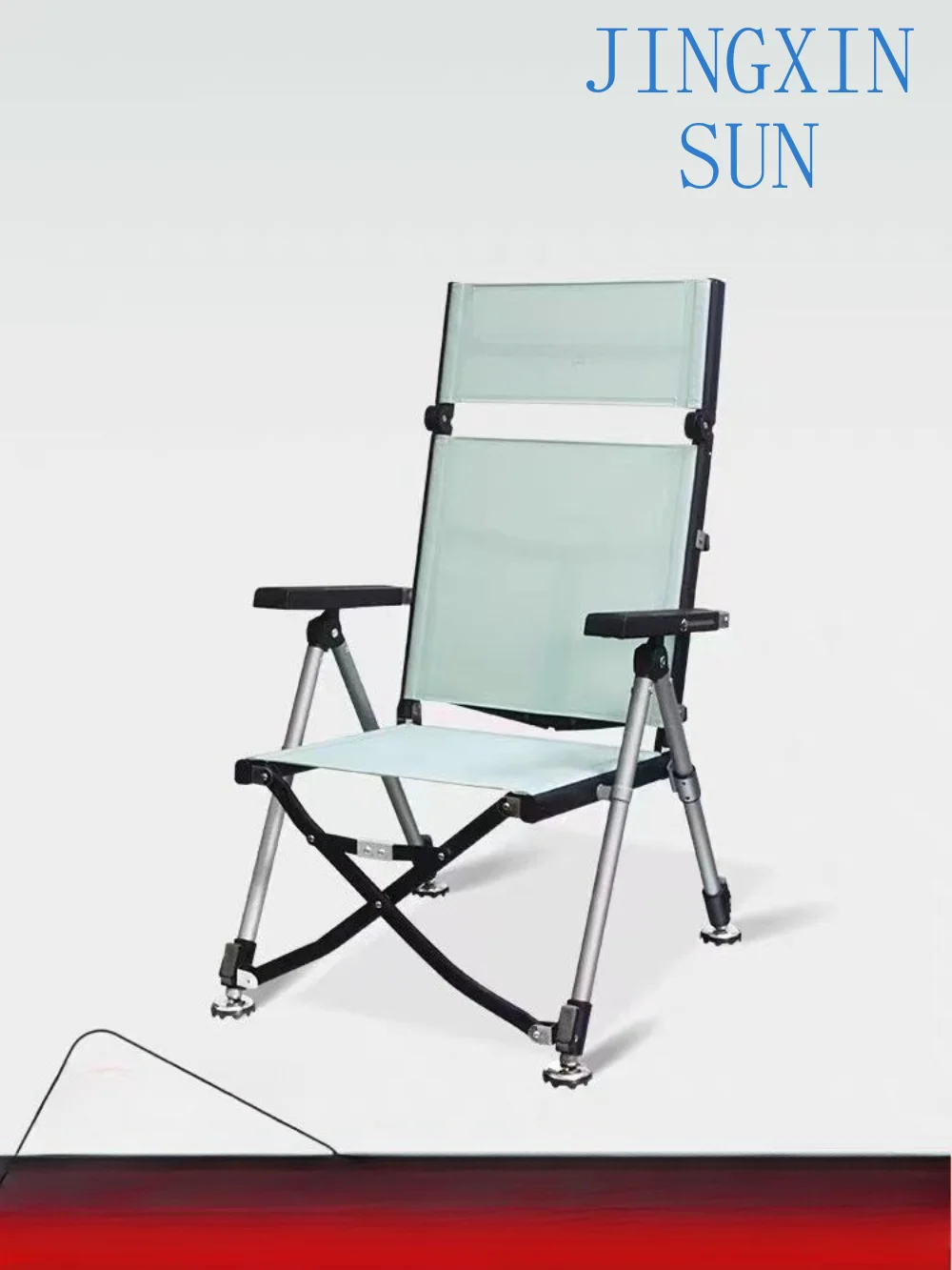 Fully folding all-terrain liftable multi-function portable fishing chair