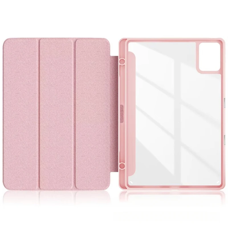 Clear Acrylic Case for Lenovo Xiaoxin Pad 2024 TB331FC with Marble Pattern