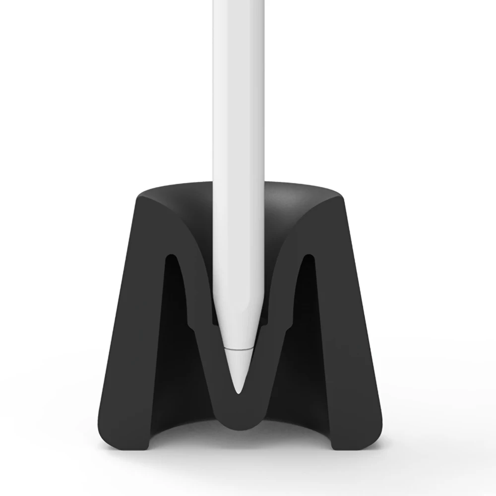 Stylus Penholder for Apple Pencil 1/2/3 Gen Desktop Storage Base Bracket Pencil Pro Silicone Holder Insert Pen Tip Protector