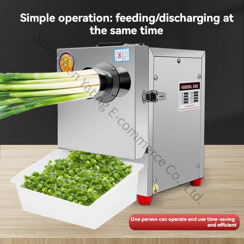 Commercial Vegetable Shredder Vegetable Shredder Cutting Green Onions Celery Slicing Artifact Stainless Steel Multi-functional