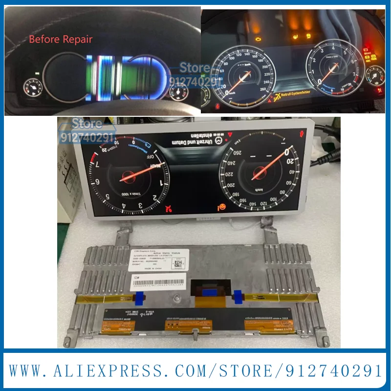 Original 10.3 Inch DJ103FA-01A 8928554068 LCD Display Screen Panel For F01 F02 F07 F10 F11 F12 F13 F15 6WB Instrument Cluster