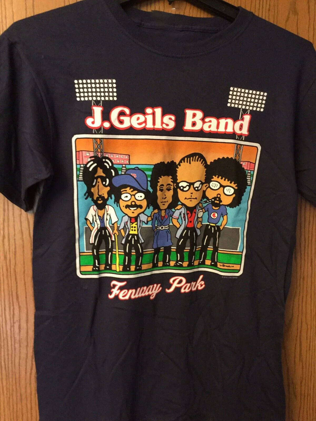 

Футболка с коротким рукавом The J Geils Band Fenway Park AL059