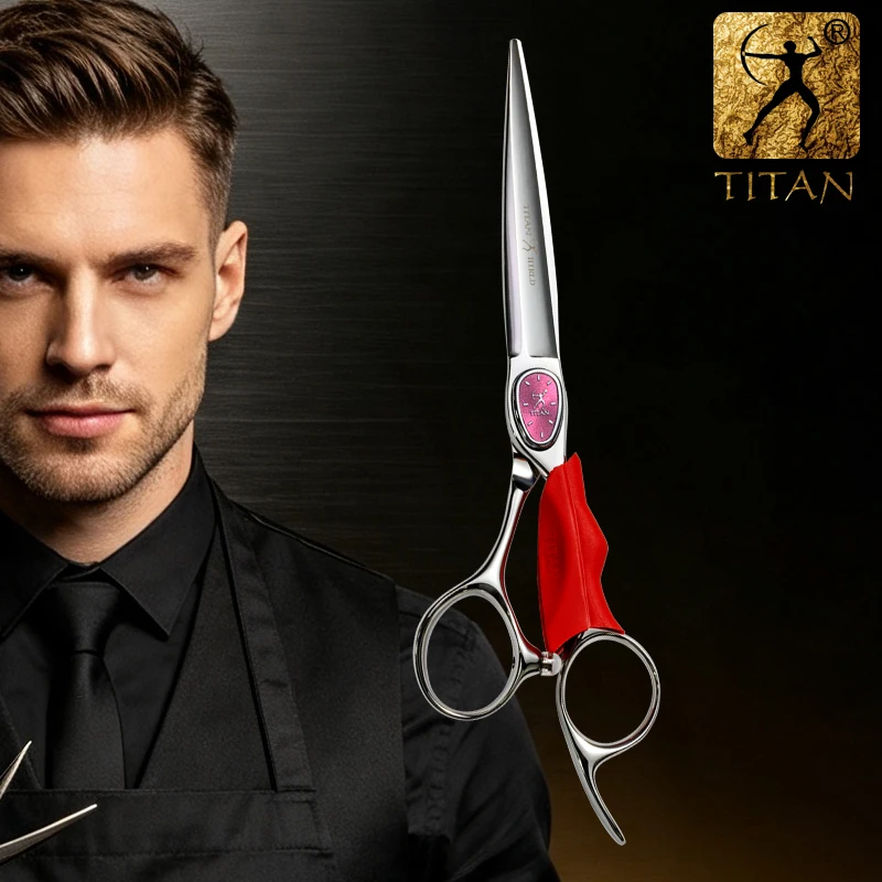 Titan Professional Hair Scissors Barber Tool Hairdressing Scissors Japan ATS314 Stainless