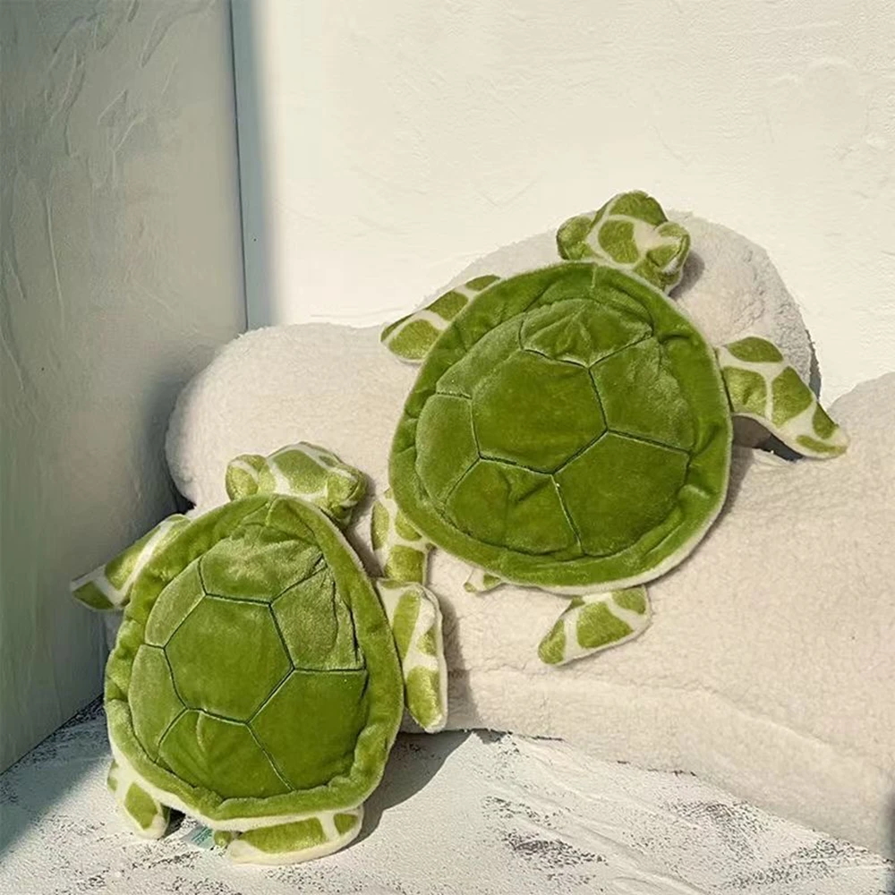 25cm Cute Turtle Doll Home Plush Toy Cartoon Fun Doll Sleeping Pillow Comfortable Companion For Boys Girls Gifts Soft Filling