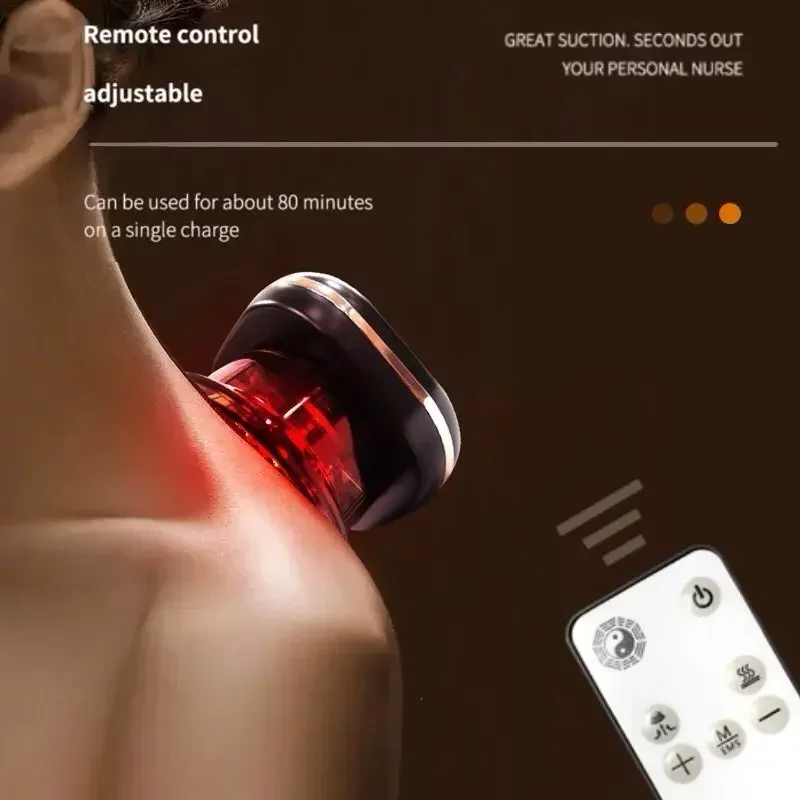 Supplier Low Frequency Pulse Electr Cupping Massager For Back And Neck