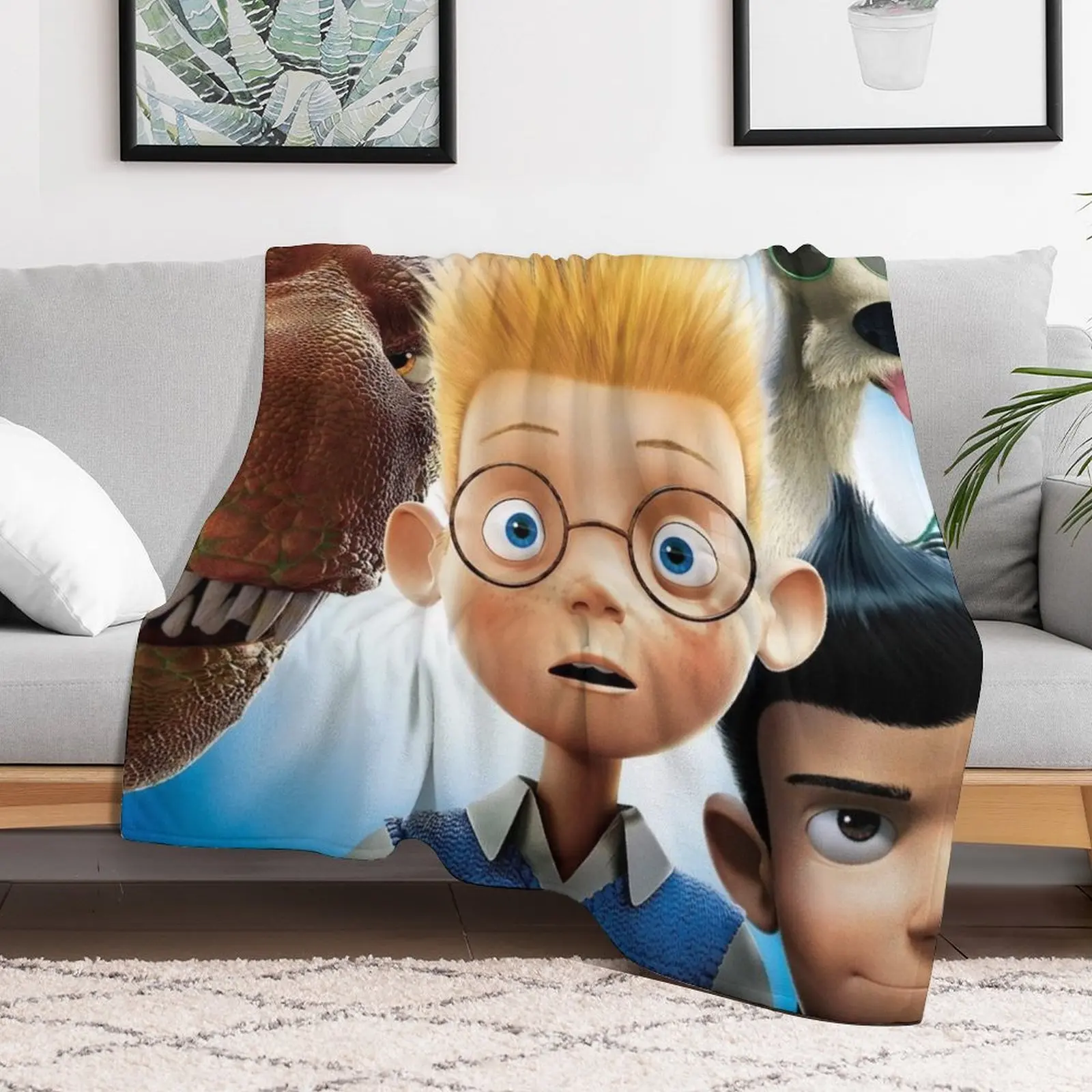 meet the robinsons Throw Blanket