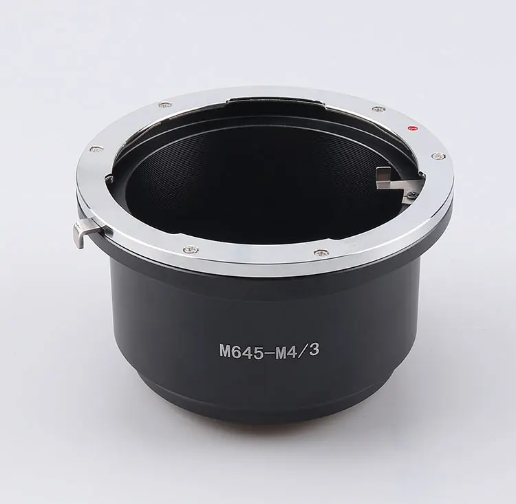 Lens Mount Adapter Ring for Mamiya 645 Lens to Olympus M4/3 Camera Body