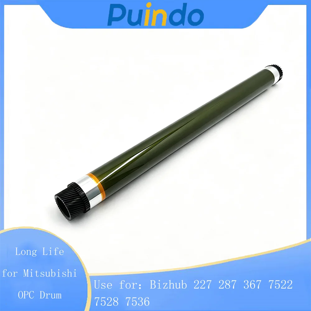 Long Life for Mitsubishi OPC Drum for Konica Minolta Bizhub 227 287 367 7522 7528 7536 OPC Tambor Cylinder