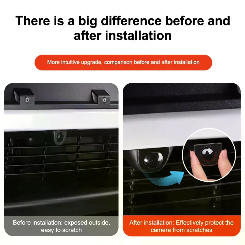 

For Model Y Juniper Front Camera Lens Guard Protective Cover Scratch Resistant Anti-stain Car Accessories 2025 New