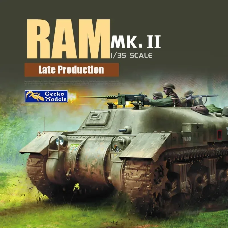 ตุ๊กแกชุดประกอบชุด 35GM0085 Canadian Ram Mk II Late Cruiser Tank 1/35 Scale