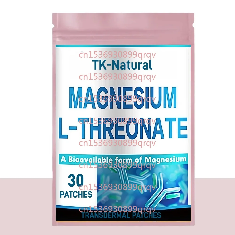 

30 трансдермальных пластырей с L-треонатом магния - ноотропный стимулятор для мозга, улучшение памяти