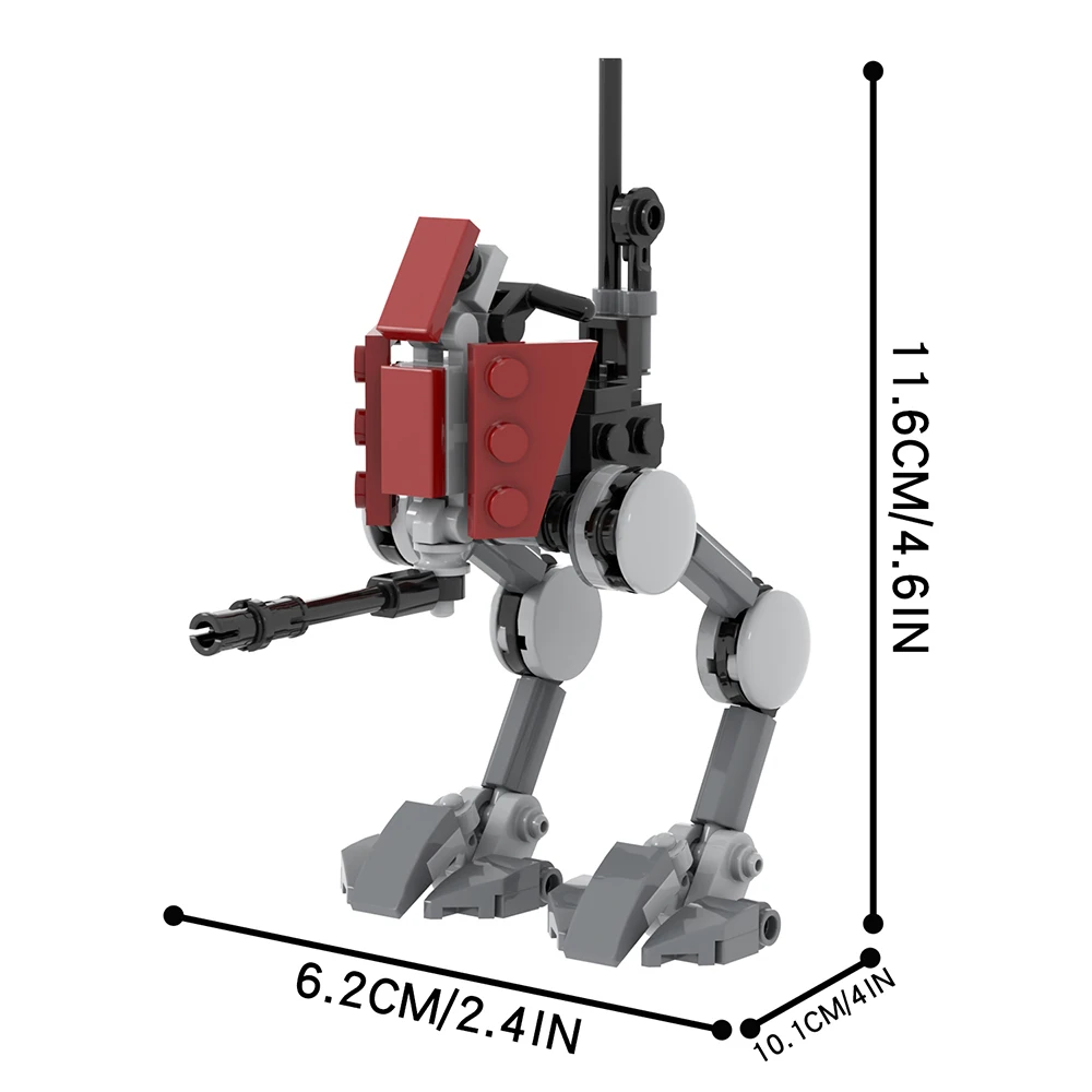 MOXXI MOC Stars Movie Kids Montessori Gift Toys For Children Cheap Robot Action Figure DIY Sets Adults Building Block Assembling