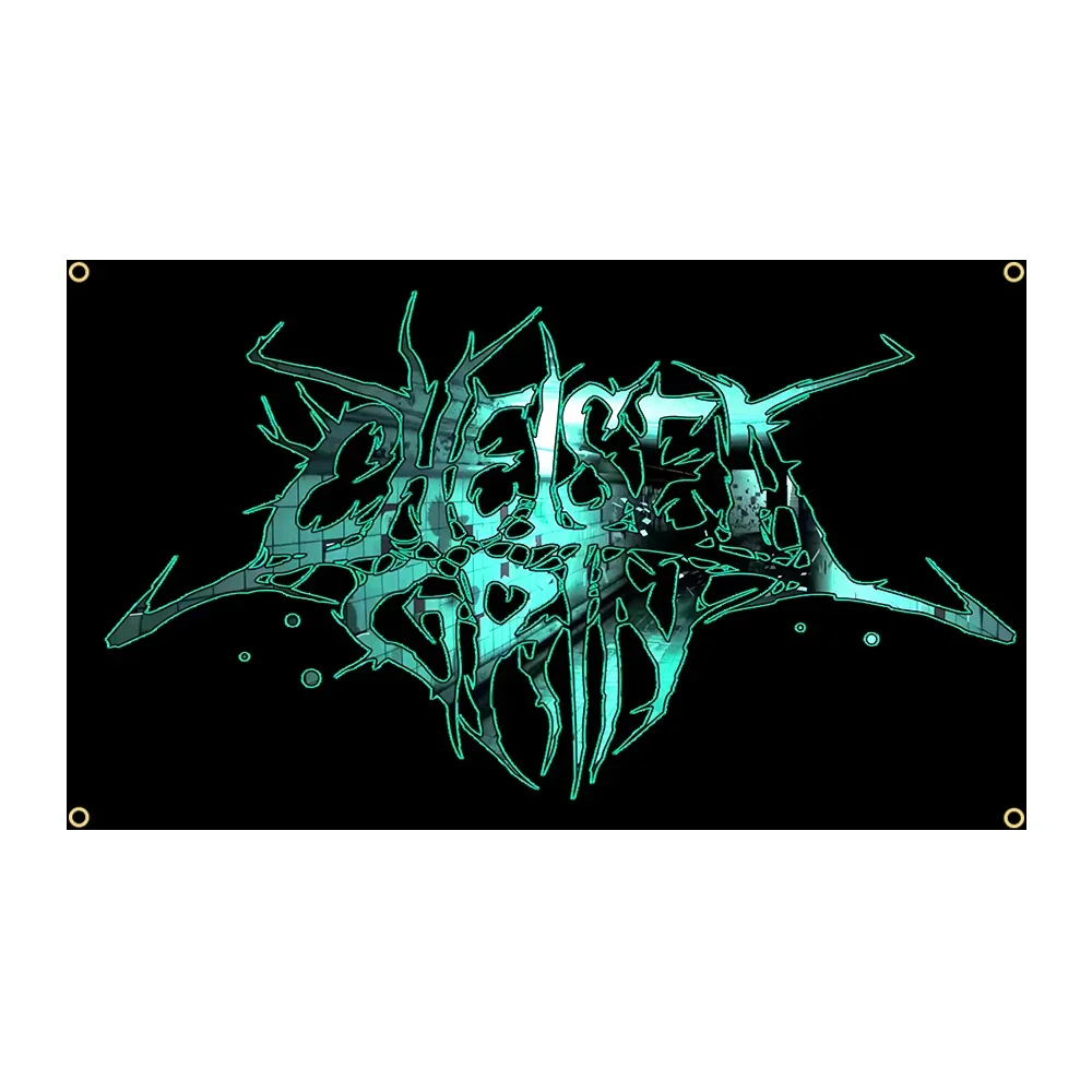 Chelsea Heavy Metal Music Grins Hip Hop Flag Polyester Printed Home or Outdoor Decoration Banner Gifts - view 3