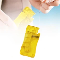 Automatic Needle Threader Self-Thread Guide Plastic Sewing Accessories Device for Hand Stitching and Machine Quick Threading