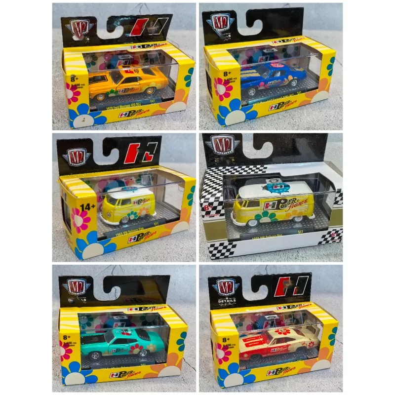 

Литая под давлением модель из сплава фургона в масштабе M2 1:64, ограниченная серия, коллекция украшений, совершенно новая с упаковкой