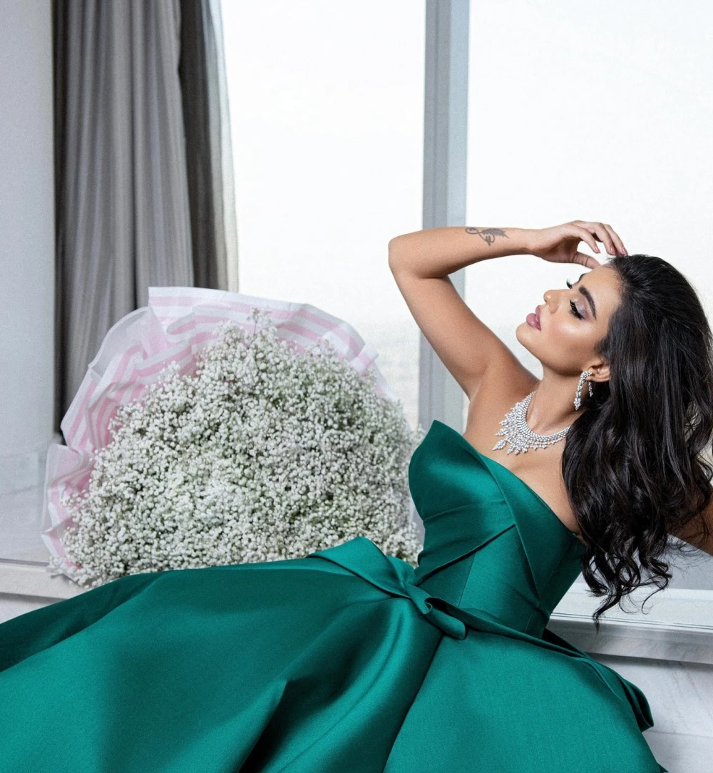 Customized Prom Dresses Simple Strapless Ball Gown Floor Length Evening Draped s Formal Occasion vestido formaturaفساتين س