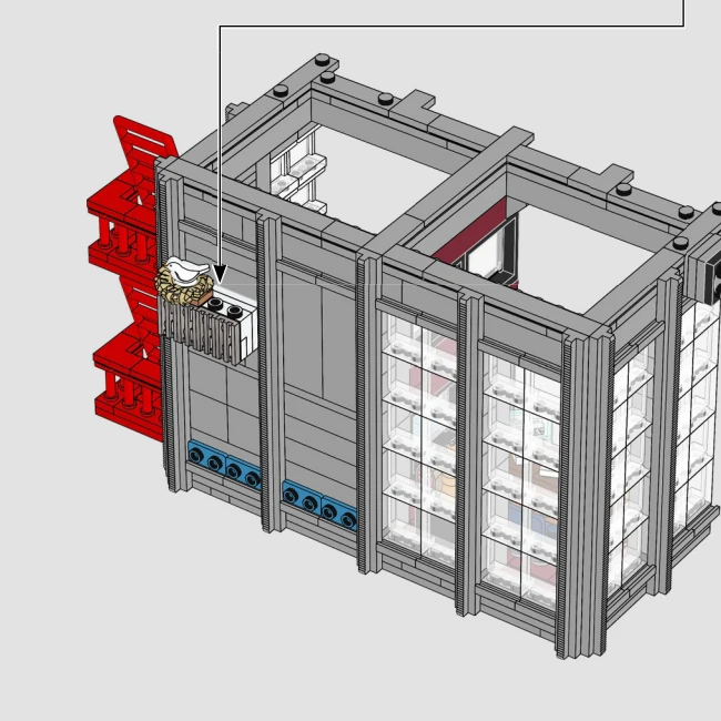 Giornale Ufficio Building 76178 Set di blocchi di costruzione compatibili con particelle Legoed Adatto per regali di Natale 3772 pezzi