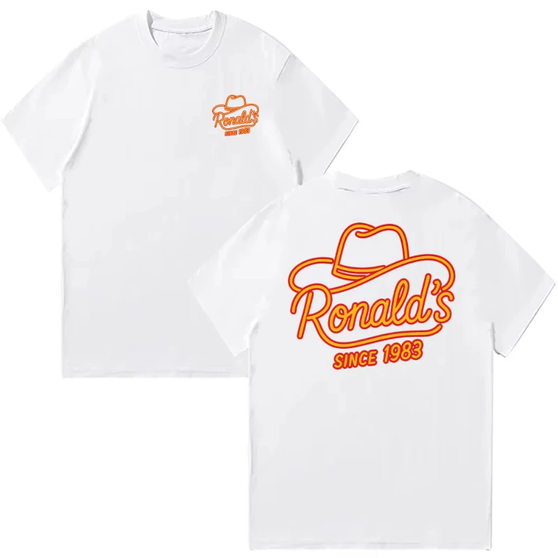 Falling in Reverse Ronald's Tee Falling in Reverse Band Fan Gift T-shirts Men's Clothing Summer Cotton Short Sleeve Women Tshirt