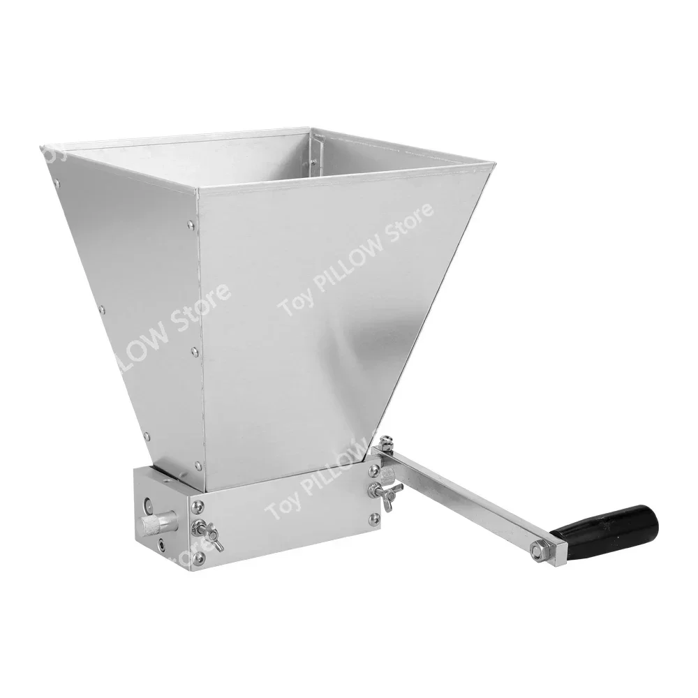 

Newest Stainless Steel 2 Rollers Homebrew Barley Grinder Crusher Malt Powder Grain Mill For Home Beer Brewing Manual Tools