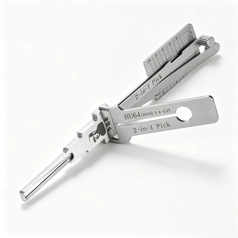 LISHI HU64 2-in-1 Pick-Decoder Schlüsselleser Schlosserwerkzeug für Nissan Infiniti Zündung & Autotürschloss Auto-Entriegelungs-Reparaturwerkzeug – Detail 1