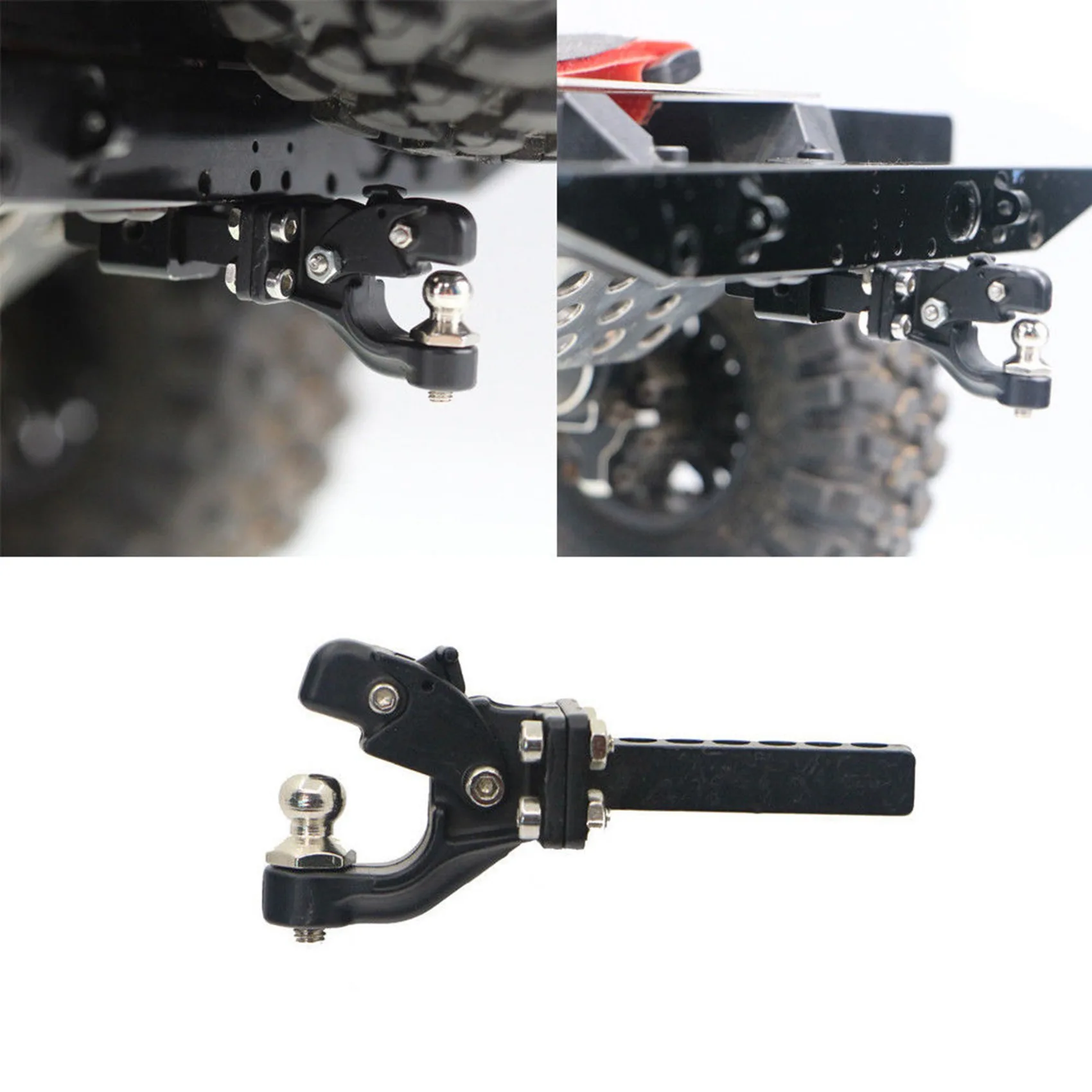 M15K-Hitch Trekhaak Met 13T 38T Kroon Reductiemotor Differentieel Hoofdtandwiel Combo, voor 1:10 Scx10 90046 Traxxas Rc Auto
