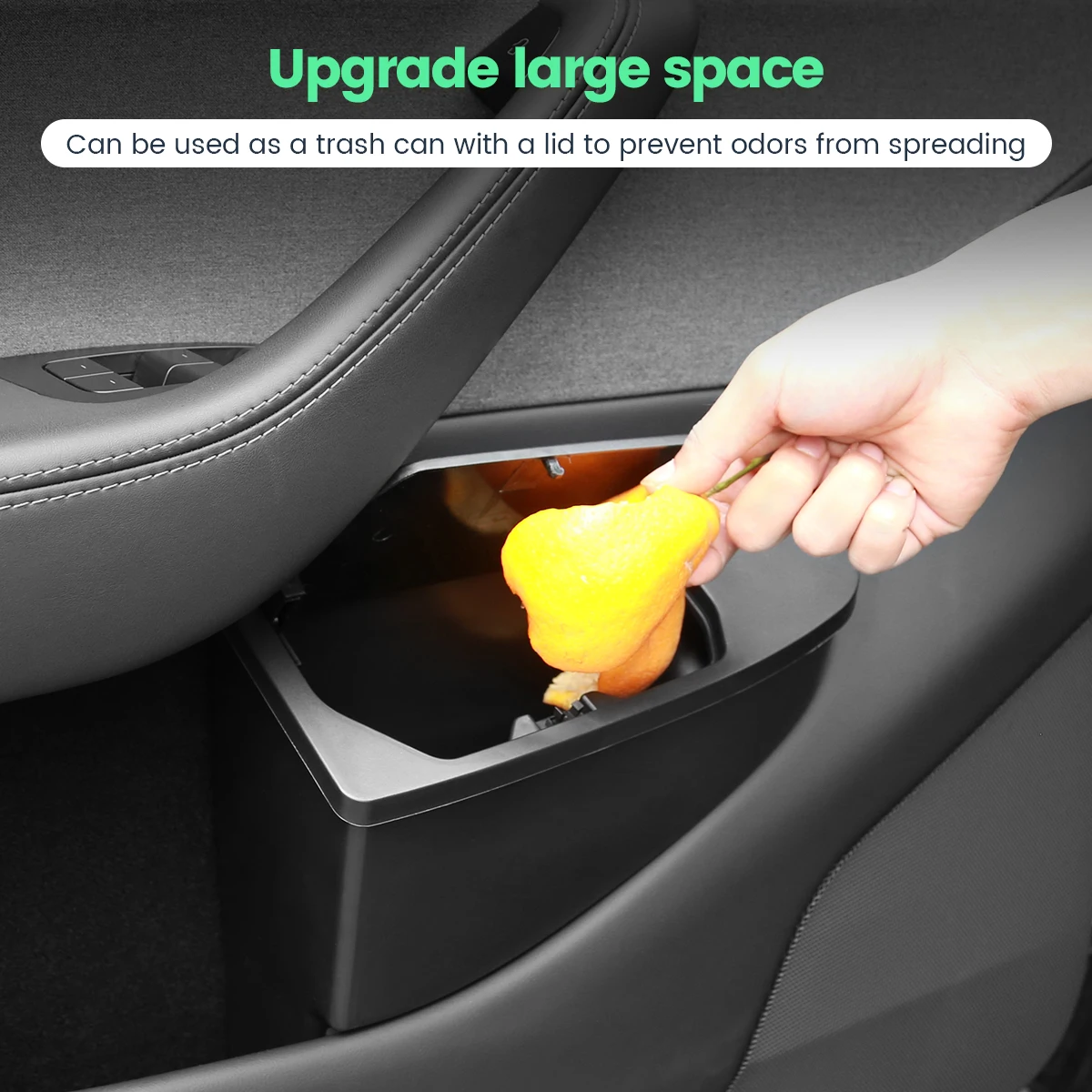 

For Tesla Model Y Juniper Car Door Handle Storage Box Front Door Storage Barrel Model Y Juniper 2025 2026 Car Accessories