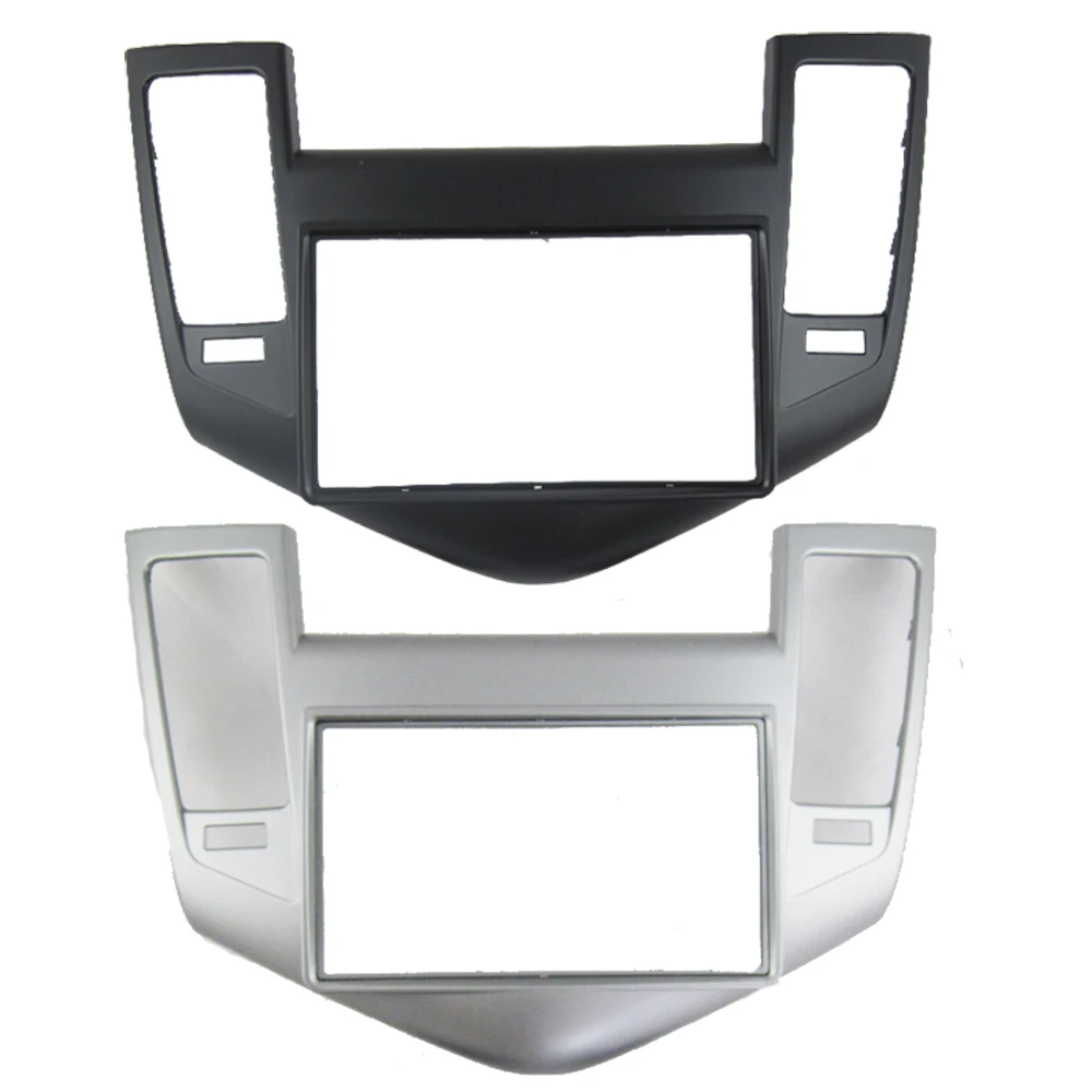 2 Din Stereo Radio Fascia DVD Audio Navigation Panel Frame Fit for Chevrolet Cruze 2009 2010 2011 2012 Navigation Frame New