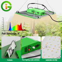 281PRO Samsung LED Quantum Board Grow Lights 320W 450W Dimmable Foldable Phytolamp IP65 Waterproof for Seedlings