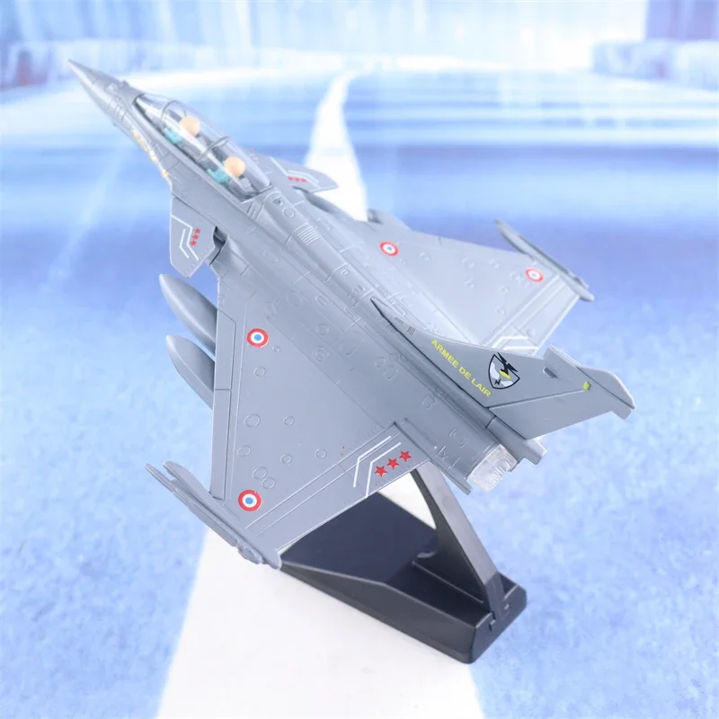 Alloy Rafale Fighter model acoustooptic return force aviation military aircraft model Toy Ornament Gift F546