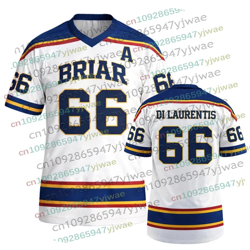 2026 Off Campus Briar University Jersey Graham 44 22 Di Laurentis 66 Tucker46 T-Shirts Women Men's Hockey Jersey Name Tag Tees image 4