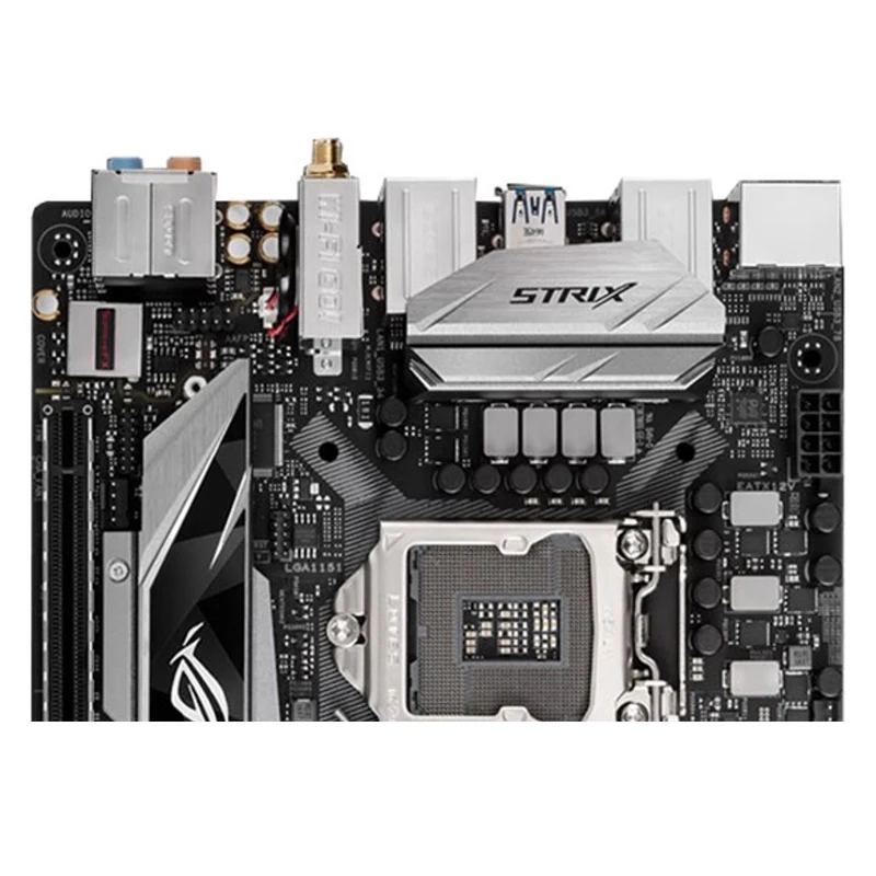 Motherboards Gaming ROG STRIX H270I, LGA 1151, DDR4, ITX MINI para Intel H270 Desktop Mainboard, M.2 NVME, SATA III, USB 3.0