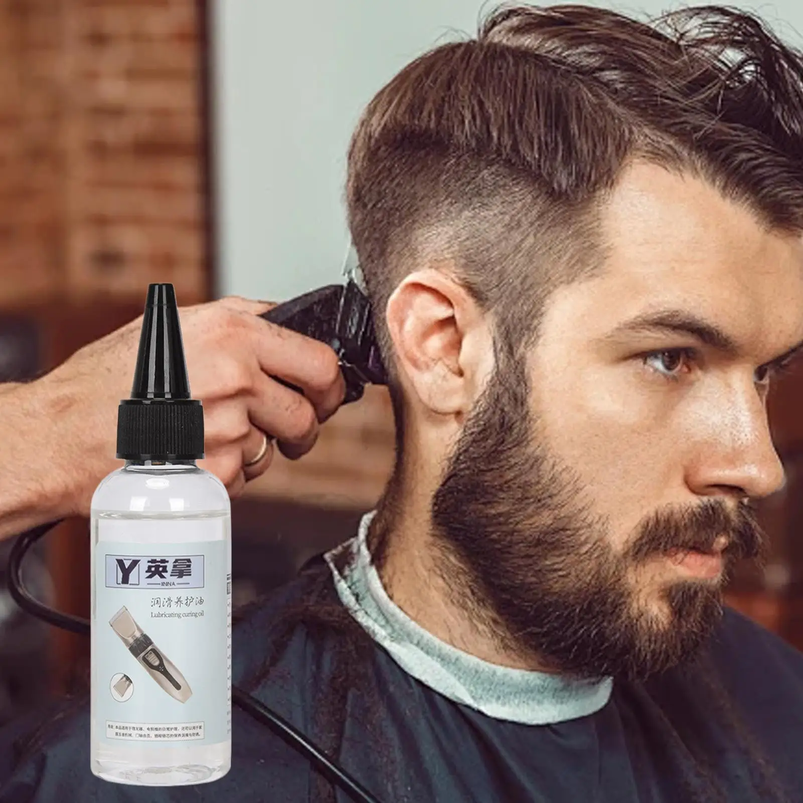 60 ml Elektrische Clipper Rasierer Wartung Öl Schmiermittel Haar Trimmer Klinge Öl Verhindern Rosten Nähen Friseur Salon Clipper Öl