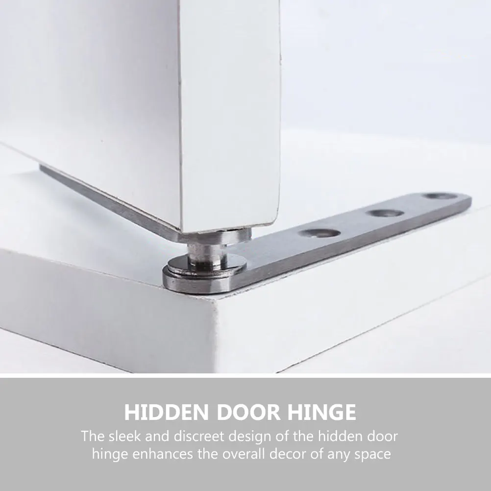 

10pcs Stainless Steel Hidden 360 Degree Rotating Cabinet Door Hinges Heavy Duty Concealed Hinges For Cupboards Windows