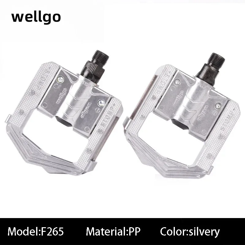 

WELLGO F178 F265 Bicycle Folding Pedals Aluminum Alloy\PP Material Sealed Bearings Are Dustproof And Waterproof